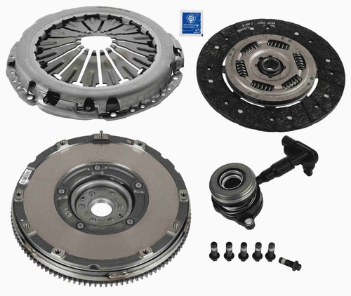 Dual mass flywheel - dual, clutch