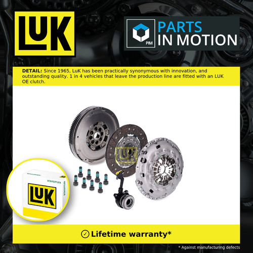 Dual mass flywheel dmf kit - dual,